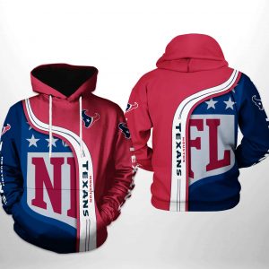 Houston Texans NFL Team 3D Printed Hoodie/Zipper Hoodie