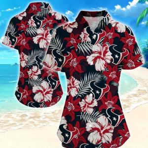 Houston Texans Women Hawaiian Shirt Summer Button Up