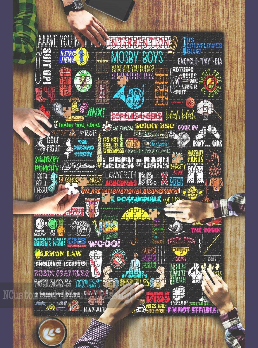 How I Met Your Mother Ted Mosby Jigsaw Puzzle Set How I Met Your Mother Ted Mosby Jigsaw Puzzle Set