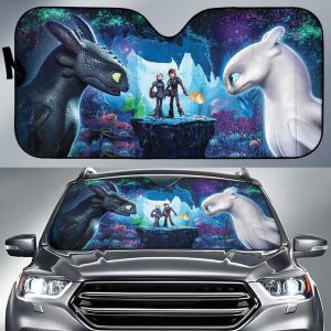 How To Train Your Dragon Hidden World Car Auto Sun Shade
