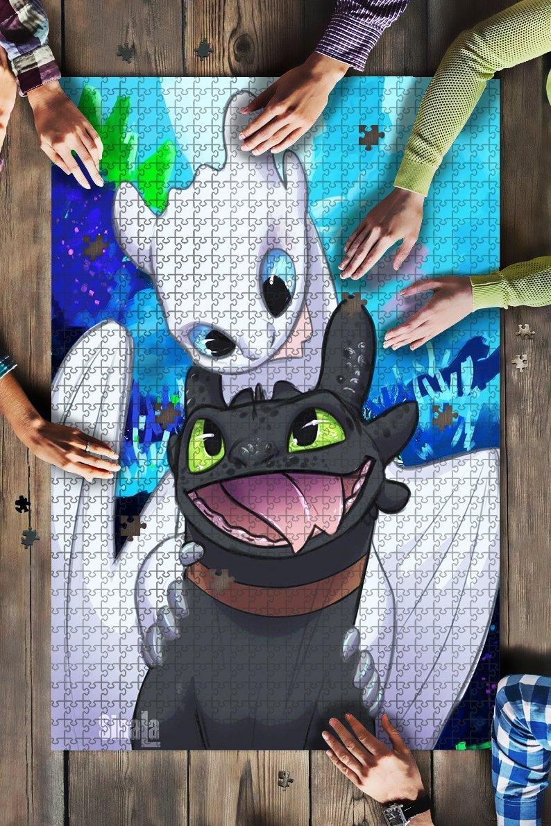How To Train Your Dragon Night Fury Jigsaw Puzzle Set How To Train Your Dragon Night Fury Jigsaw Puzzle Set