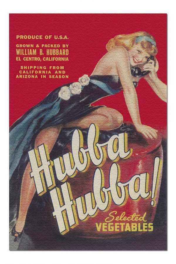 Hubba Hubba, Girl Jigsaw Puzzle Set