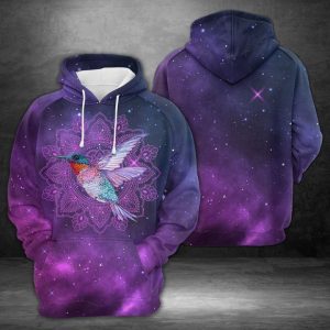 Hummingbird 3D Printed Hoodie/Zipper Hoodie
