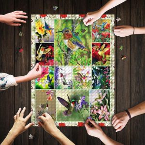 Hummingbird Jigsaw Puzzle Set