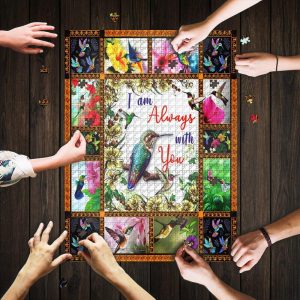 Hummingbirds. I Am Always With You Jigsaw Puzzle Set