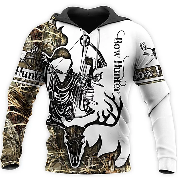 Hunteraholic 3D Printed Hoodie/Zipper Hoodie
