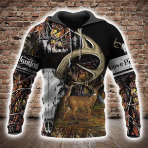 Hunteraholic 3D Printed Hoodie/Zipper Hoodie