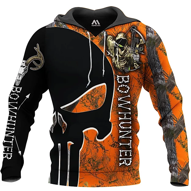 Hunteraholic 3D Printed Hoodie/Zipper Hoodie