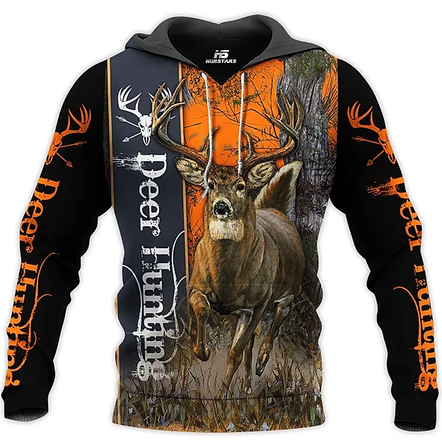 Hunteraholic 3D Printed Hoodie/Zipper Hoodie