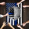 I Am The Storm Female Police Jigsaw Puzzle Set