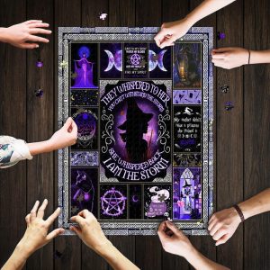 I Am The Storm Witch Jigsaw Puzzle Set