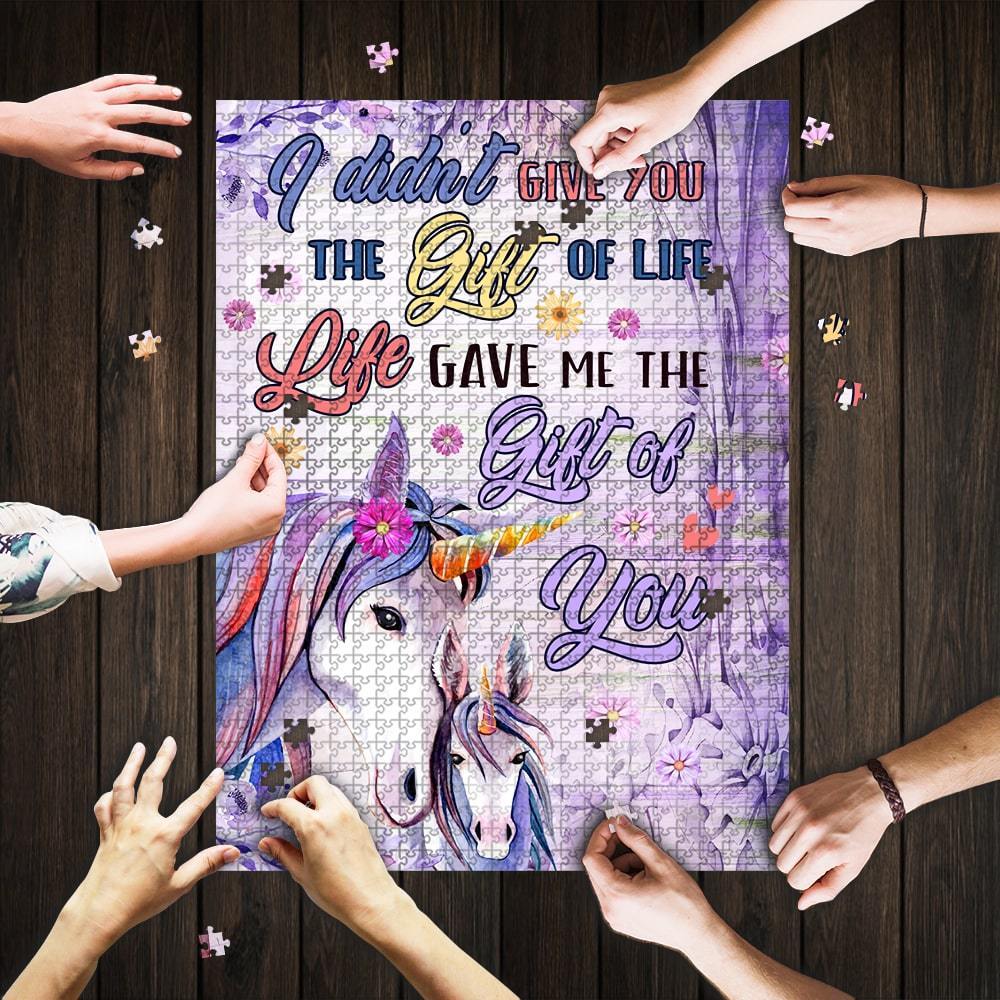 I Didnt Give You The Of Life Life Gave Me The Of You Jigsaw Puzzle Set I Didnt Give You The Of Life Life Gave Me The Of You Jigsaw Puzzle Set
