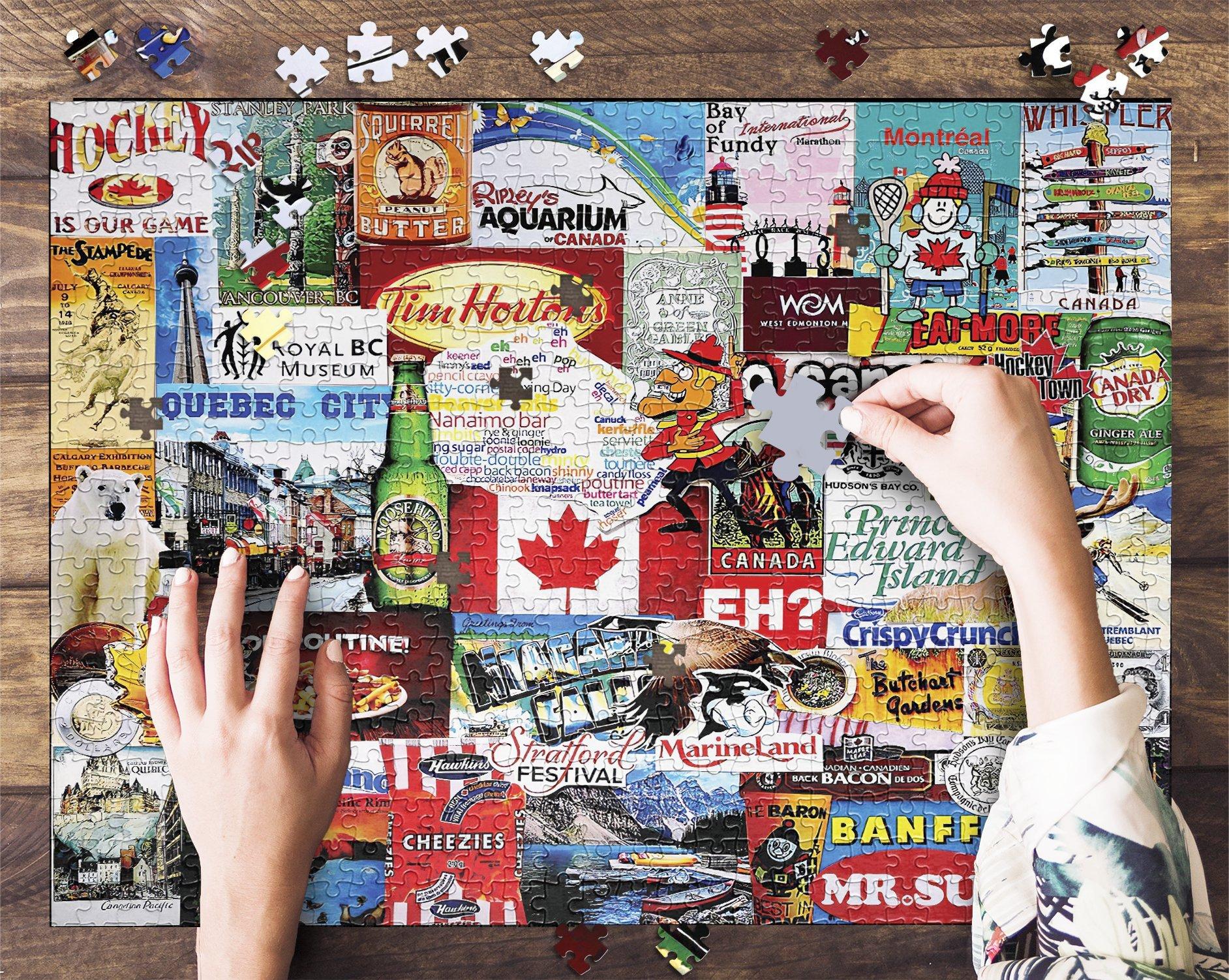 I Love Canada Jigsaw Puzzle Set I Love Canada Jigsaw Puzzle Set