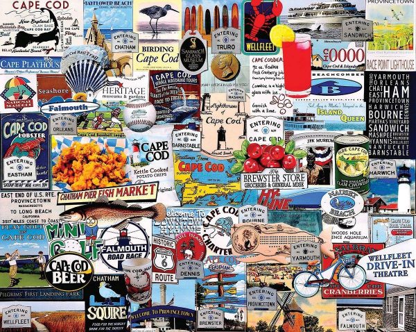 I Love Cape Cod Jigsaw Puzzle Set