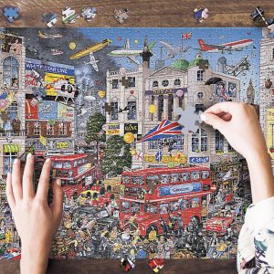 I Love London Jigsaw Puzzle Set
