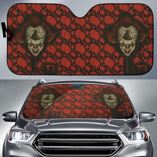 IT Horrors Car Auto Sun Shade