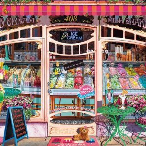Ice Cream Shop Jigsaw Puzzle Set
