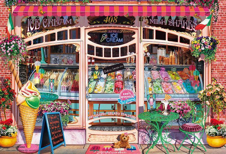 Ice Cream Shop Jigsaw Puzzle Set Ice Cream Shop Jigsaw Puzzle Set