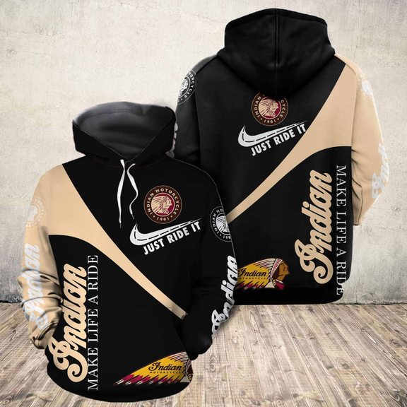 Indian Motorcycle 3D Printed Hoodie/Zipper Hoodie Indian Motorcycle 3D Printed Hoodie/Zipper Hoodie