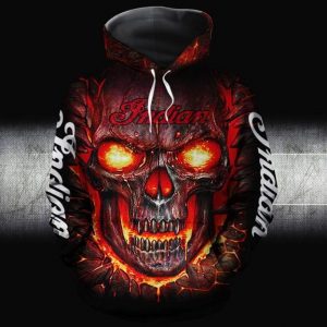Indian Motorcycle 3D Printed Hoodie/Zipper Hoodie