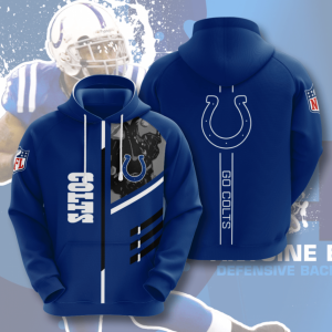 Indianapolis Colts American Football 3D Printed Hoodie/Zipper Hoodie