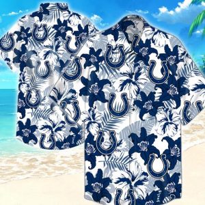 Indianapolis Colts Hawaiian Shirt Summer Button Up