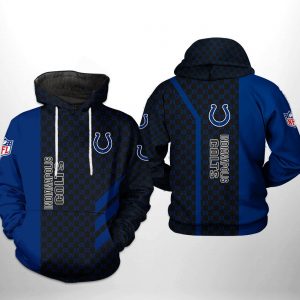 Indianapolis Colts NFL 3D Printed Hoodie/Zipper Hoodie