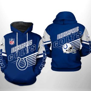 Indianapolis Colts NFL Team 3D Printed Hoodie/Zipper Hoodie