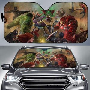 Infinity War Car Auto Sun Shade