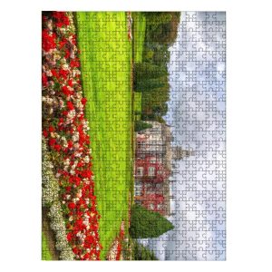 Ireland Adare Gardens And Castle Jigsaw Puzzle Set
