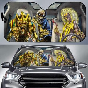 Iron Maiden Auto Sun Shades 2020 Car Auto Sun Shade