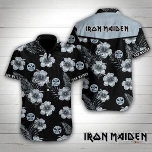 Iron Maiden Hawaiian Shirt Summer Button Up