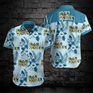 Iron Maiden Hawaiian Shirt Summer Button Up
