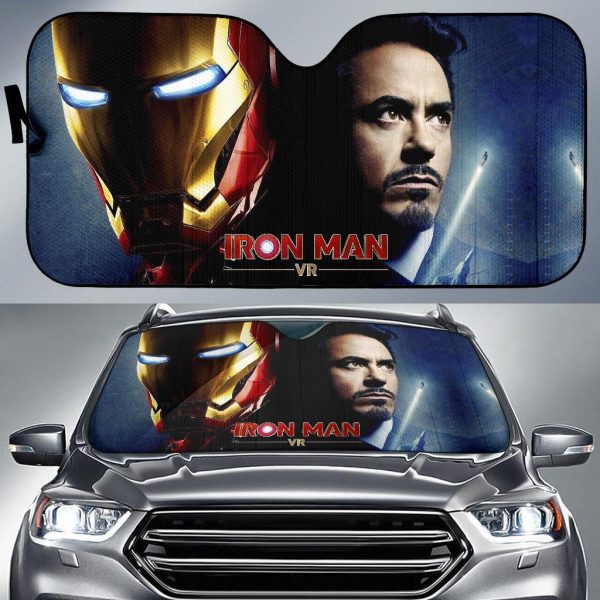 Iron Man Tony Starks Movie Car Auto Sun Shade
