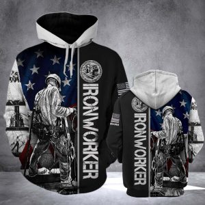 Ironworker 3D Printed Hoodie/Zipper Hoodie