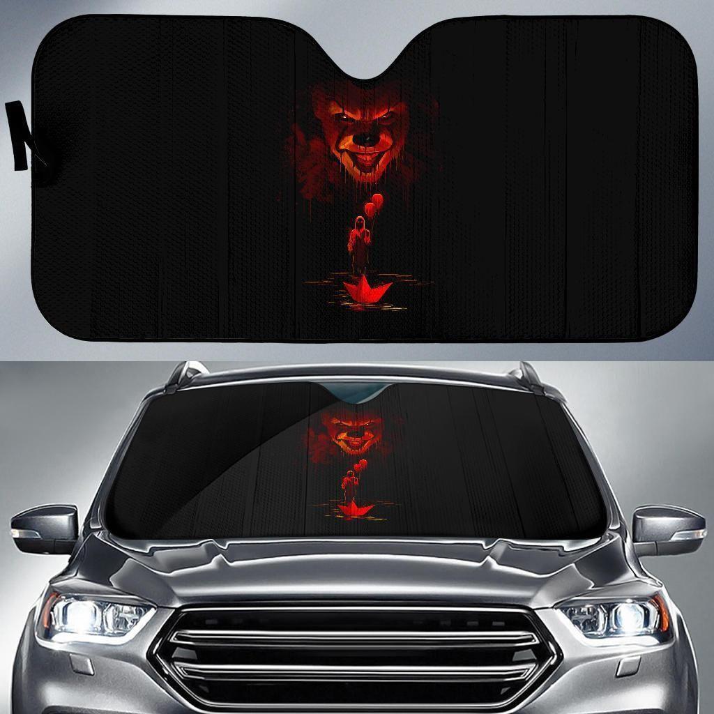 It Chapter 2 Horror Movies Fan Car Auto Sun Shade It Chapter 2 Horror Movies Fan Car Auto Sun Shade