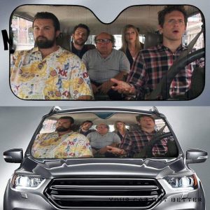 ItS Always Sunny In Philadelphia Driving Car Auto Sun Shade