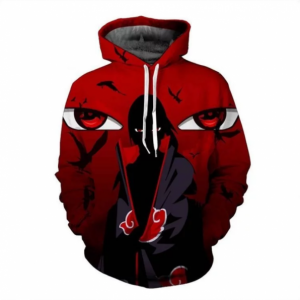 Itachi Uchiha Naruto 3D Printed Hoodie/Zipper Hoodie