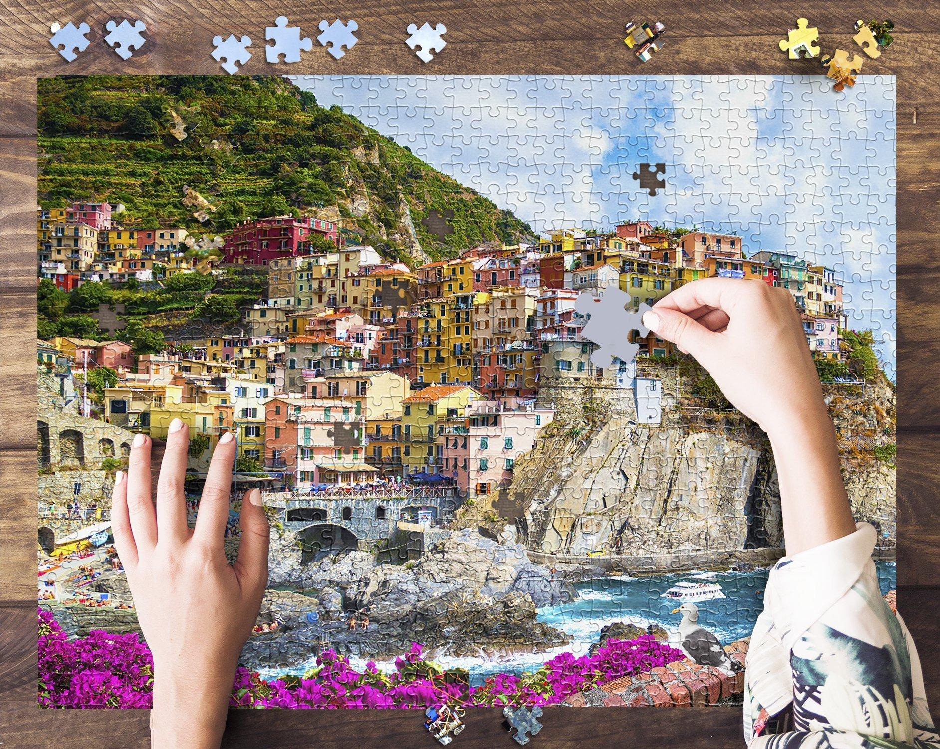 Italy Cinque Terre Jigsaw Puzzle Set Italy Cinque Terre Jigsaw Puzzle Set