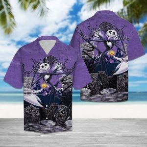 Jack Skellington Hawaiian Shirt Summer Button Up