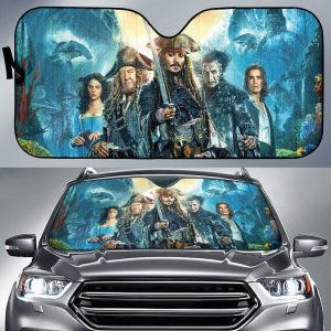 Jack Sparrow Art Movie Car Auto Sun Shade