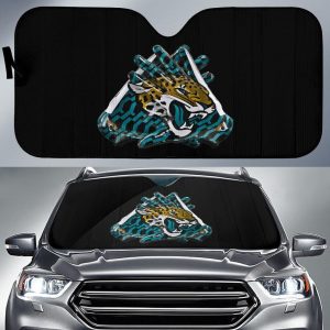 Jacksonville Jaguars Gloves Car Auto Sun Shade