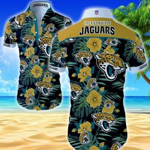 Jacksonville Jaguars Hawaiian Shirt Summer Button Up
