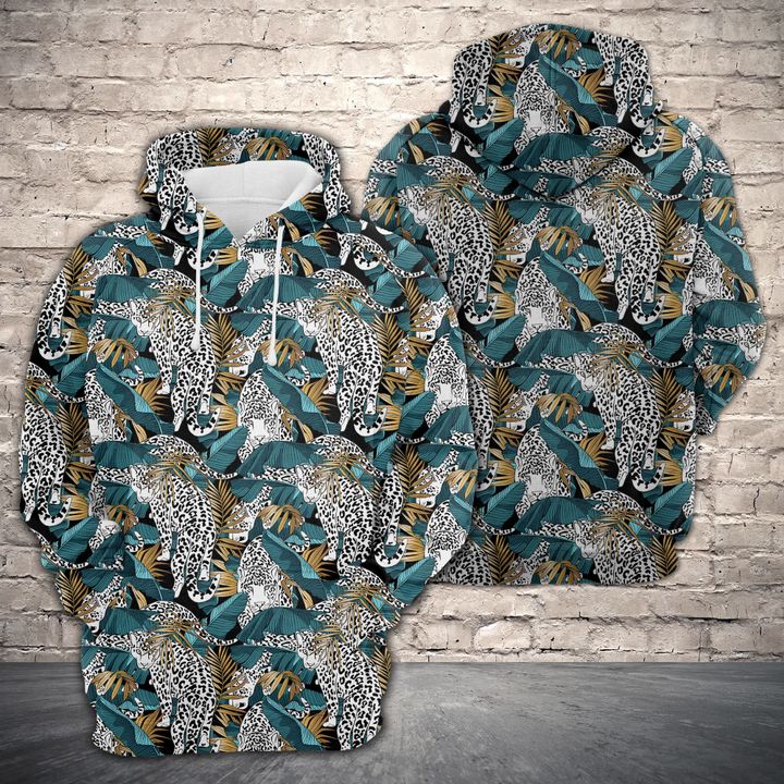 Jaguars And Tropical Banana 3D Printed Hoodie/Zipper Hoodie Jaguars And Tropical Banana 3D Printed Hoodie/Zipper Hoodie