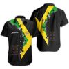 Jamaica Hawaiian Shirt Summer Button Up