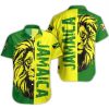 Jamaica Hawaiian Shirt Summer Button Up