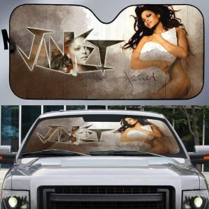 Janet Jackson 8 Car Auto Sun Shade