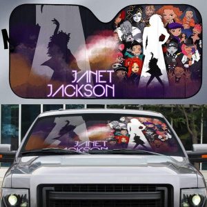 Janet Jackson Universal 2 Car Auto Sun Shade