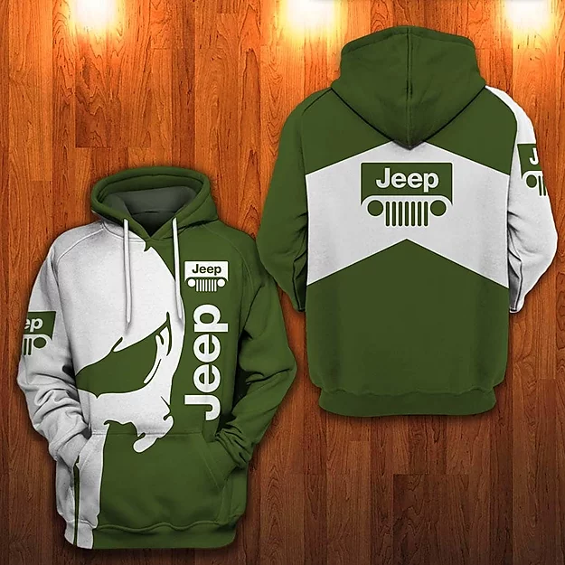 Jeep 3D Printed Hoodie/Zipper Hoodie