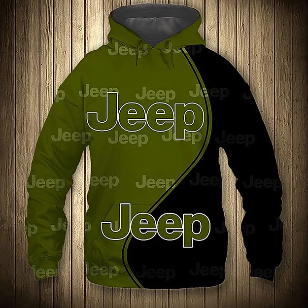 Jeep 3D Printed Hoodie/Zipper Hoodie